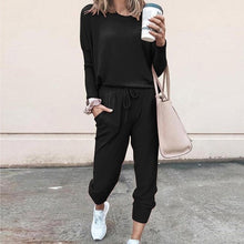 Load image into Gallery viewer, Jogging Suit Solid Color Tracksuits