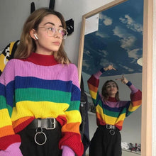 Load image into Gallery viewer, Rainbow Sweater
