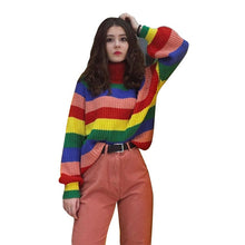 Load image into Gallery viewer, Rainbow Sweater
